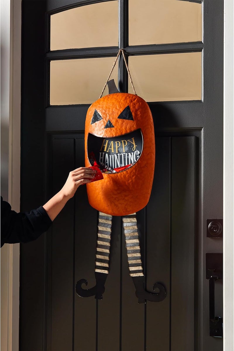 Pumpkin Candy Door Hanger, 33" x 12"
